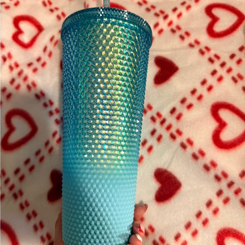 Starbucks Turquoise Studded Tumbler - Picture 3 of 3